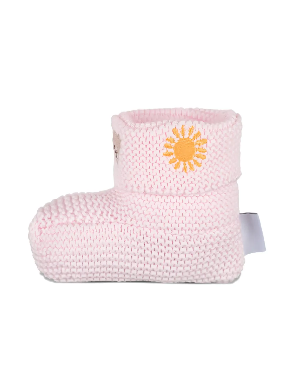 NANAN ribbed crib shoes - Roze