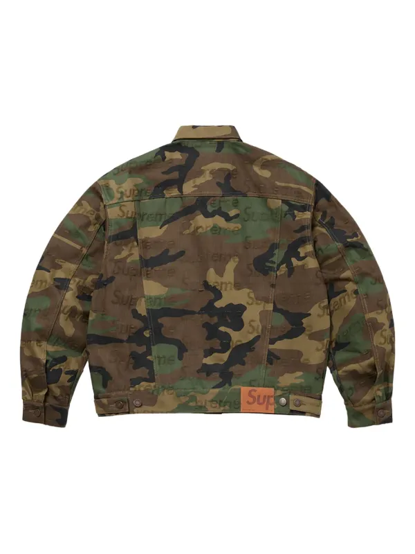 Supreme デニムトラッカージャケット | グリーン | FARFETCH JP