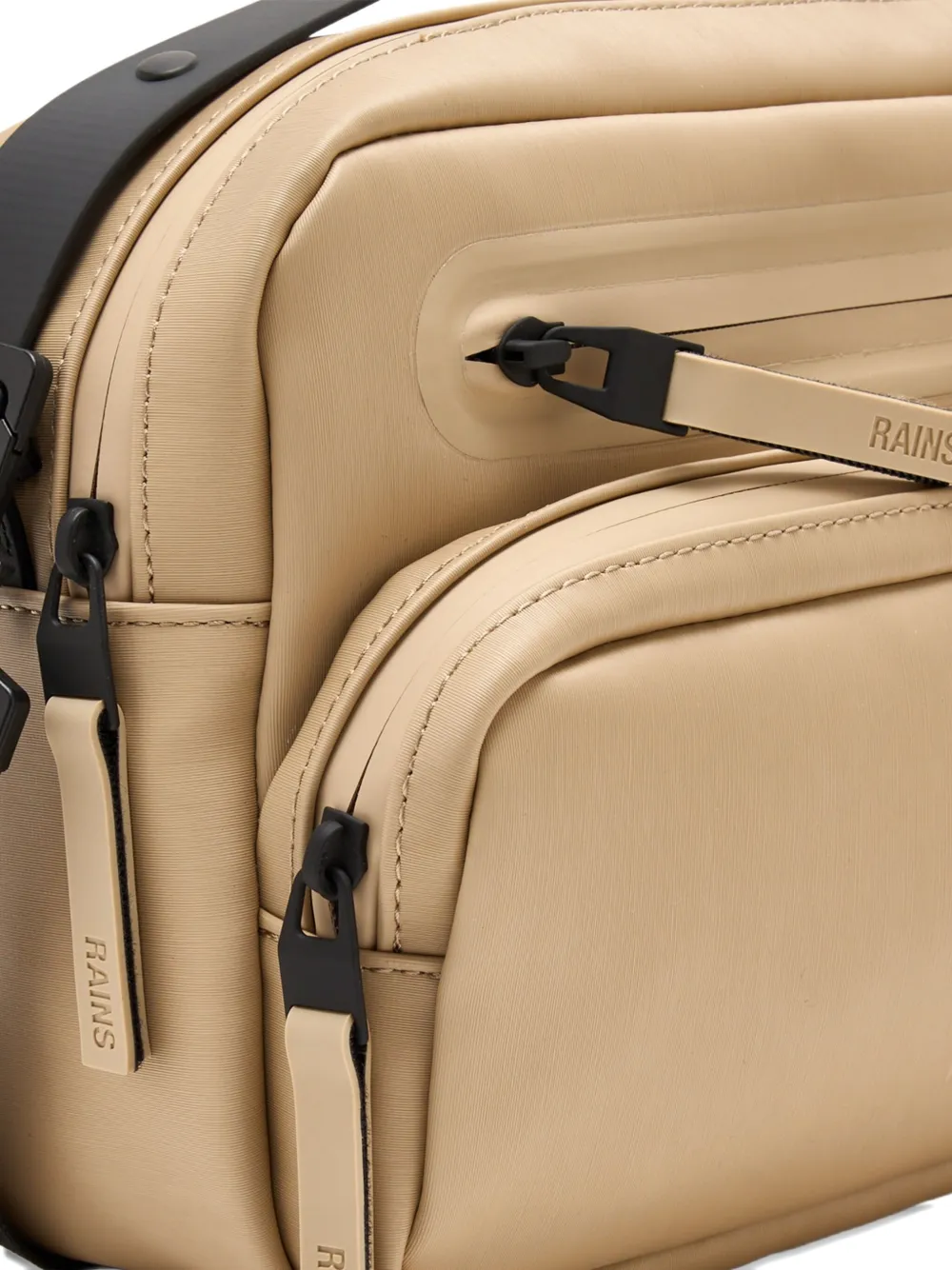 Rains Cargo Zip-detail Messenger In Brown