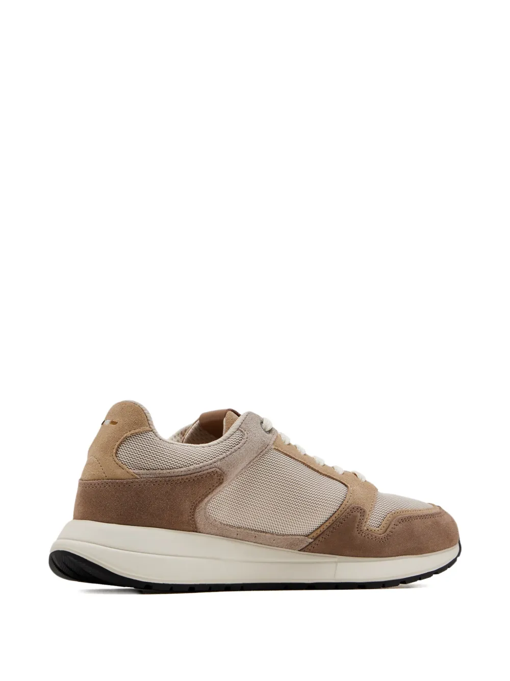 BOSS Sneakers met logopatch Beige