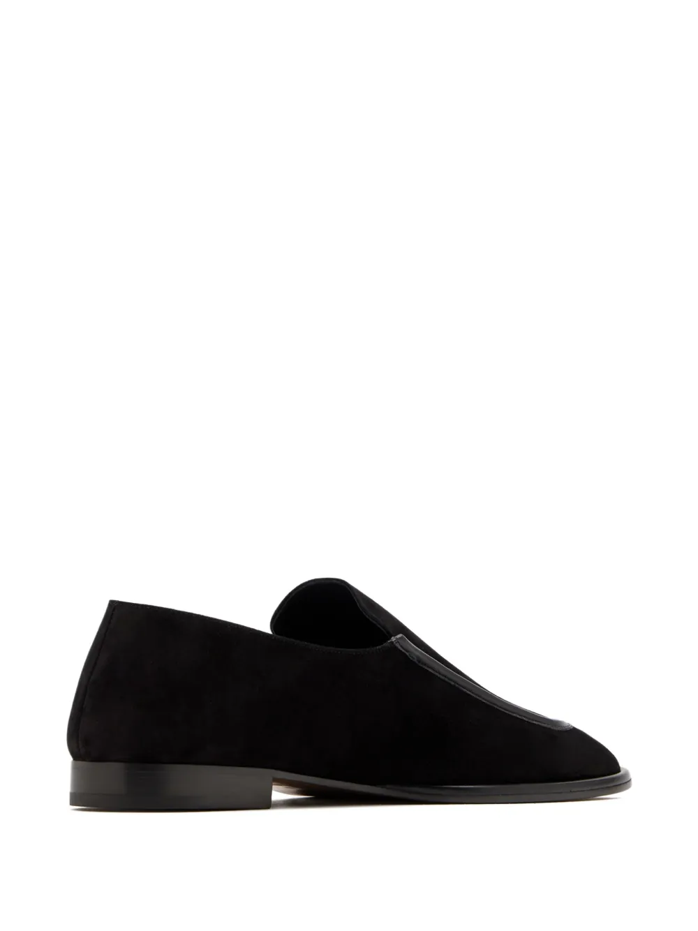 Neous Polaris Suede Loafers In Black