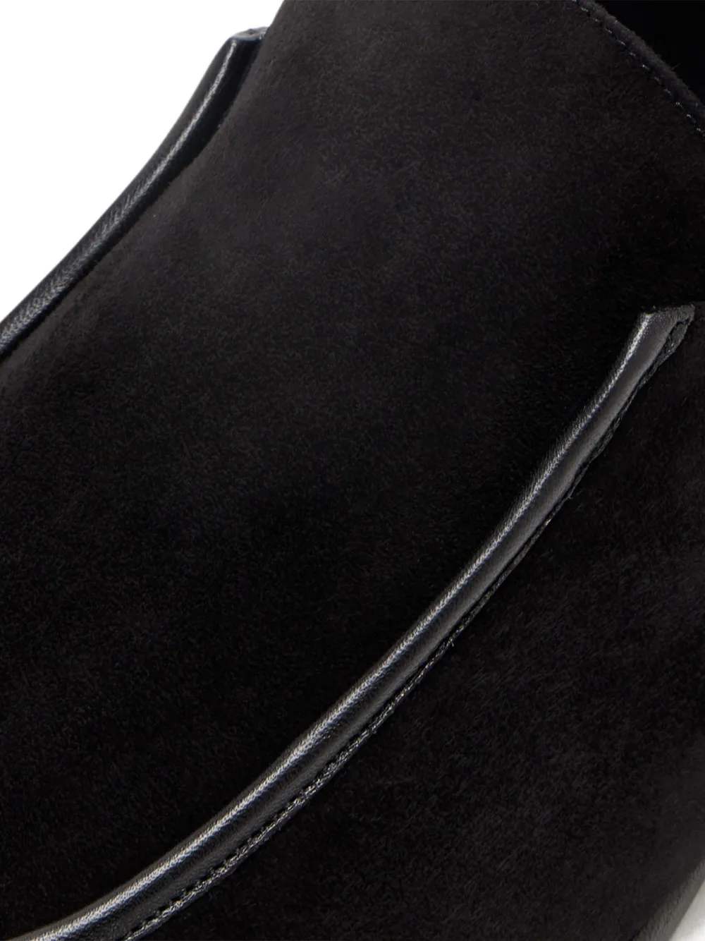 Neous Polaris Suede Loafers In Black
