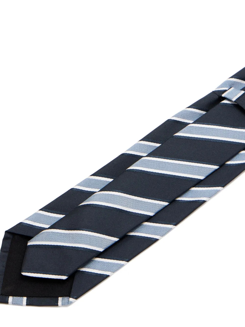 BOSS striped-pattern silk tie | Image 2