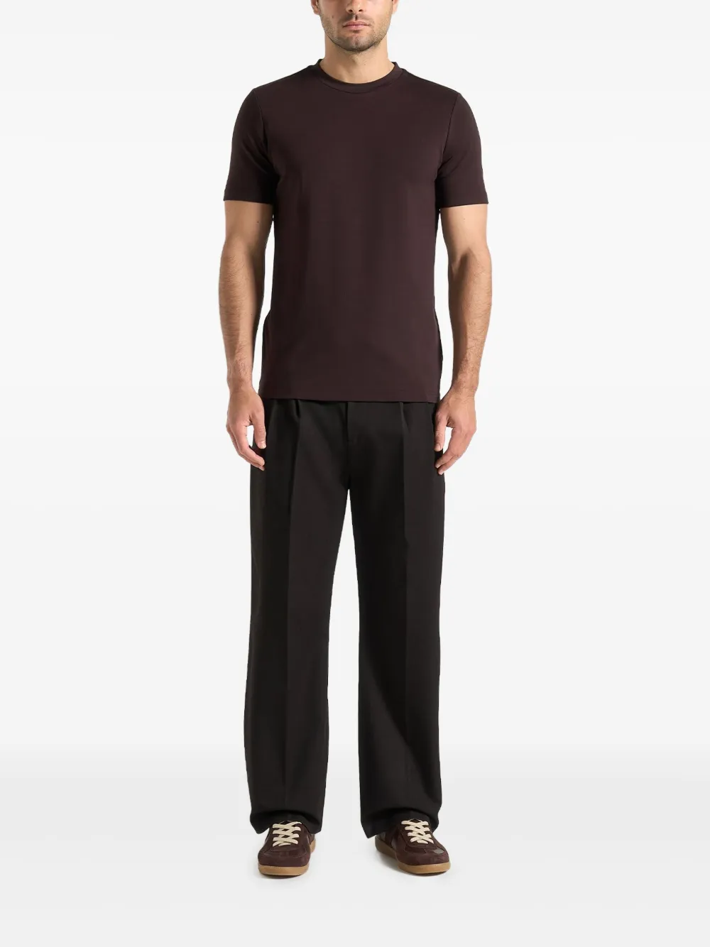 Manière De Voir Pierre tailored trousers - Bruin