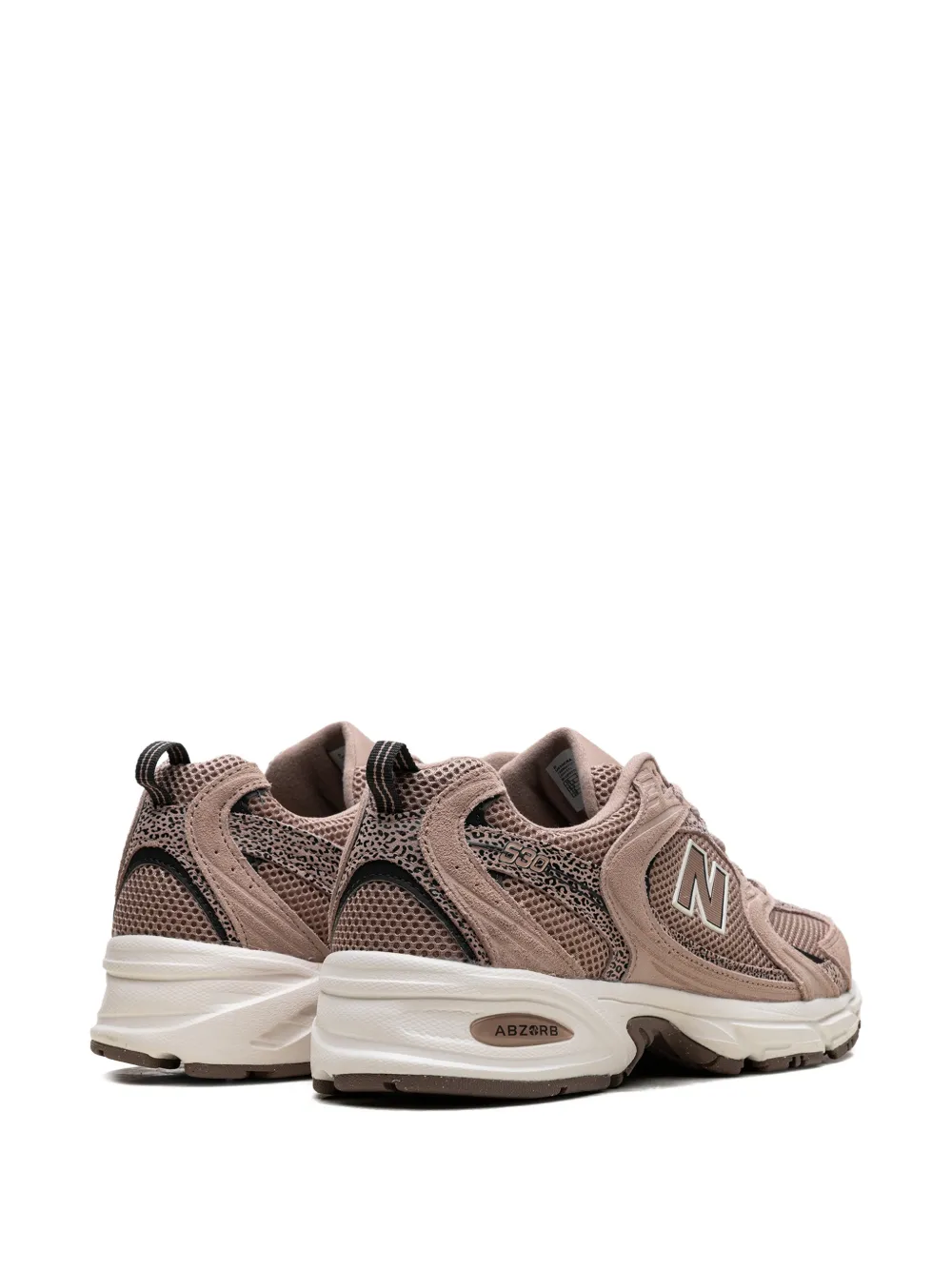 New Balance Sneakers met logodetails Beige