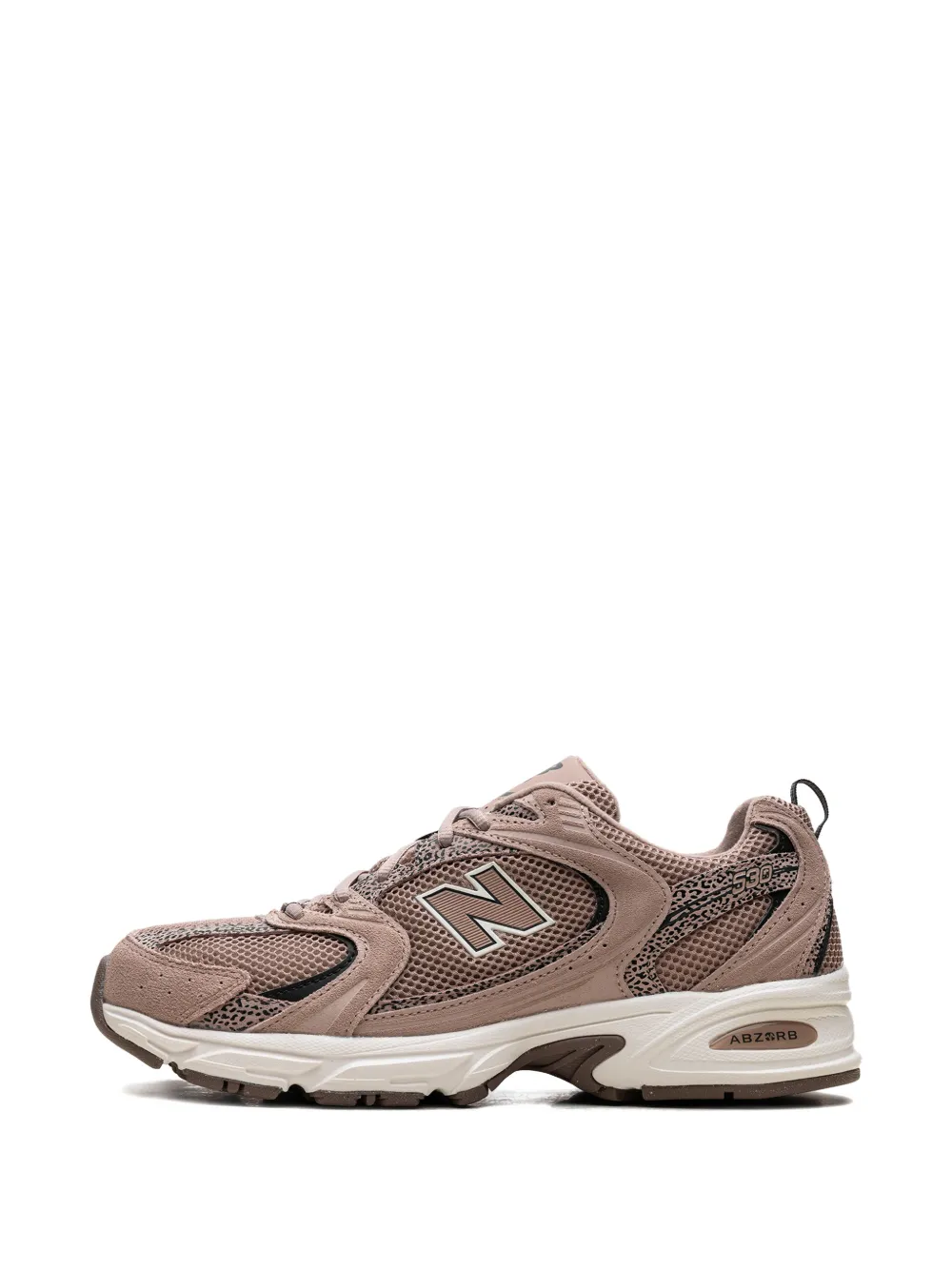New Balance Sneakers met logodetails Beige