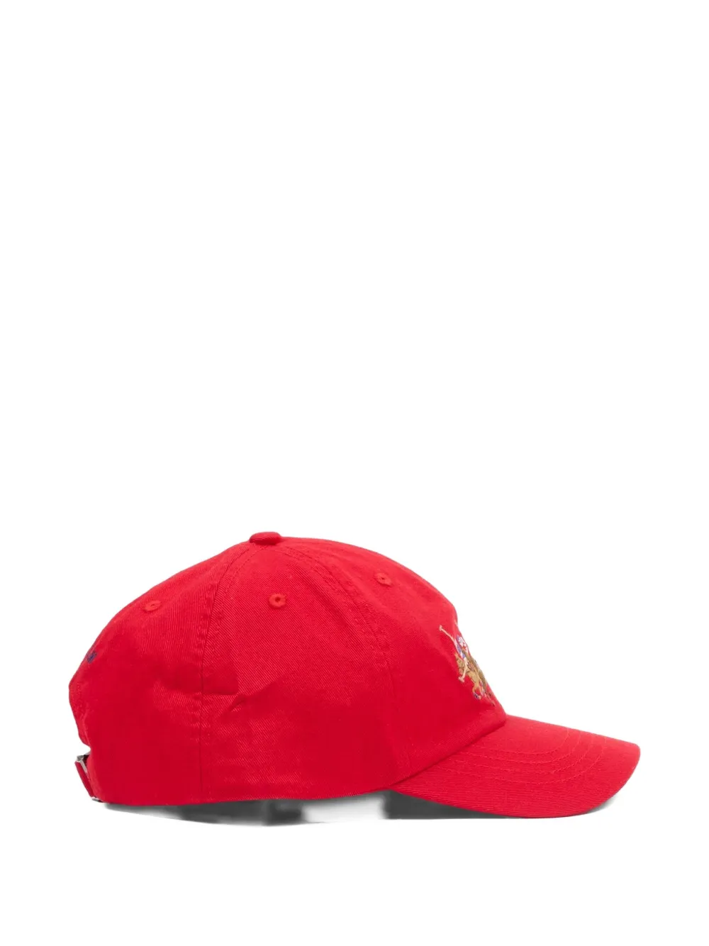 Polo Ralph Lauren Embroidered-design Baseball Cap In Red