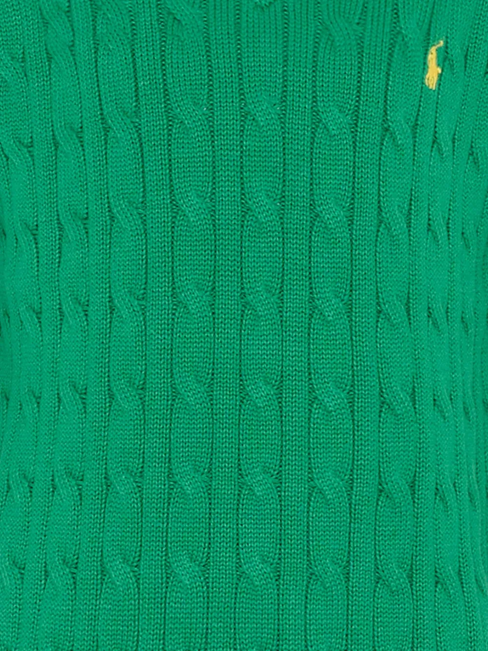 POLO RALPH LAUREN KIDS Top met geborduurd logo en V-hals Groen