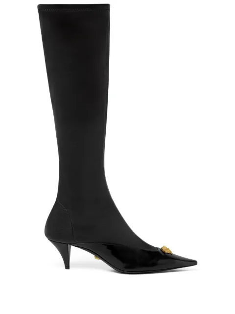 Versace 55mm Medusa-appliqué boots