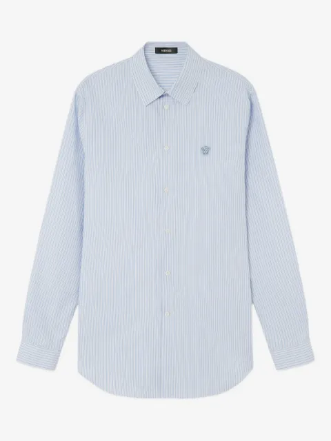 Versace striped cotton shirt