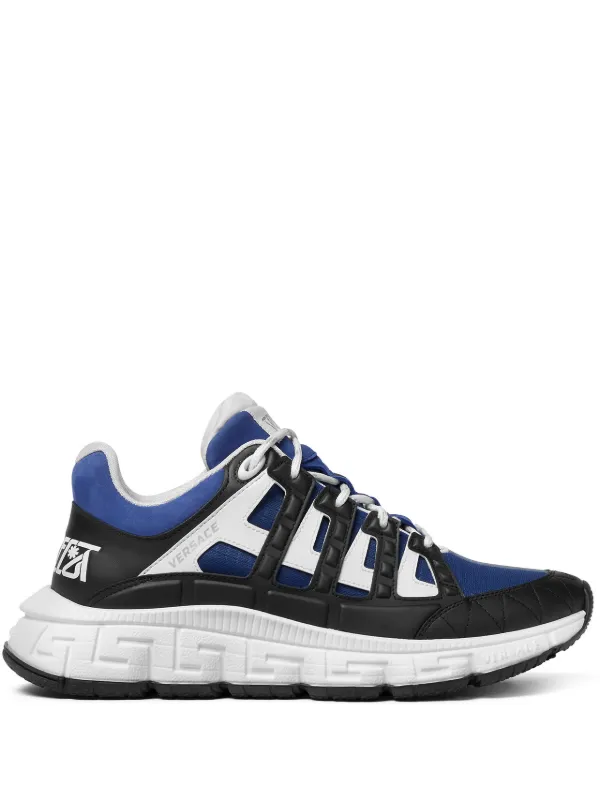 Versace Trigreca Sneakers | Blue | FARFETCH