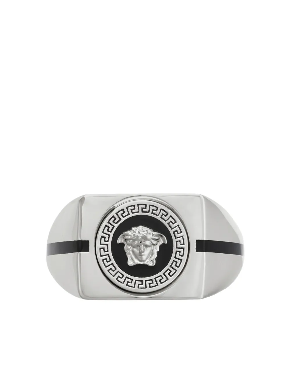 Versace Anello Medusa Greca - Argento