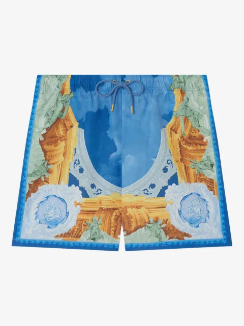 Versace printed swim boardshorts