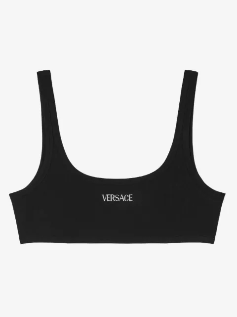 Versace ribbed cotton top