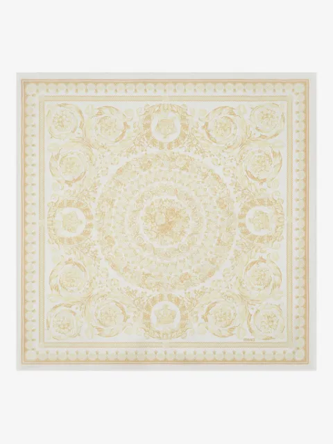 Versace Barocco large silk foulard 90 cm