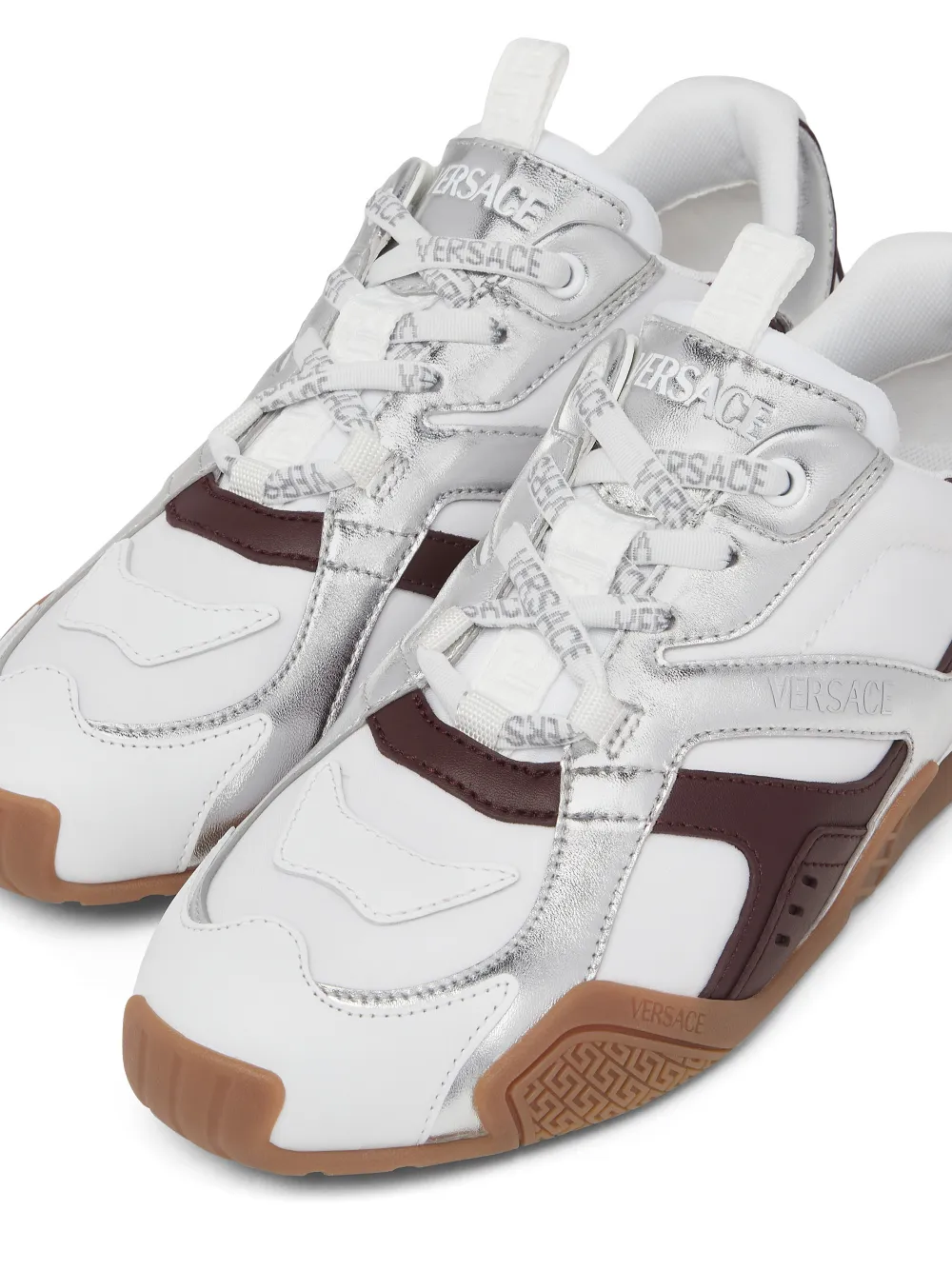 Versace Galaxia Logo Sneakers In Multi