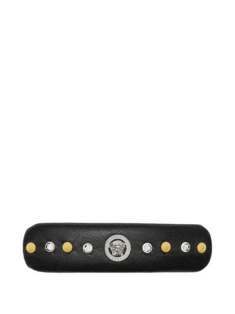 Versace Medusa studded hair clip