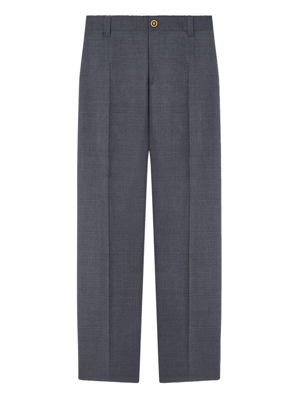 Versace micro-checked wool trousers | Grey | Image 1