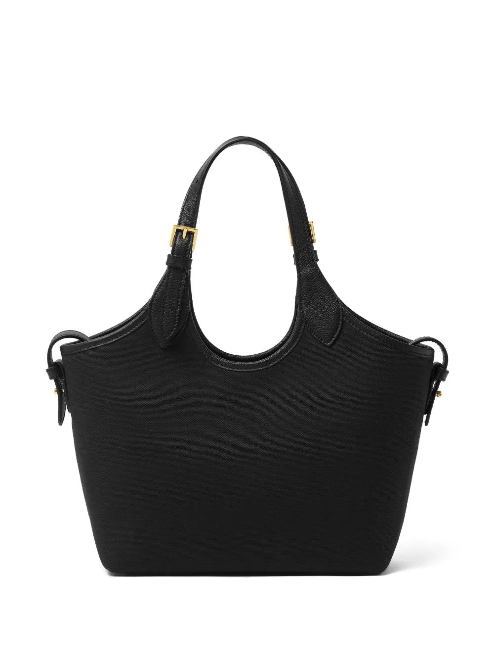 Versace Mini Medusa-logo Tote Bag In Black