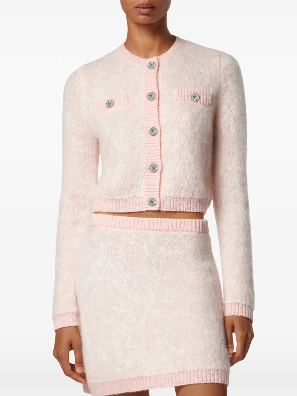 Versace Cardigan in mohair - Rosa