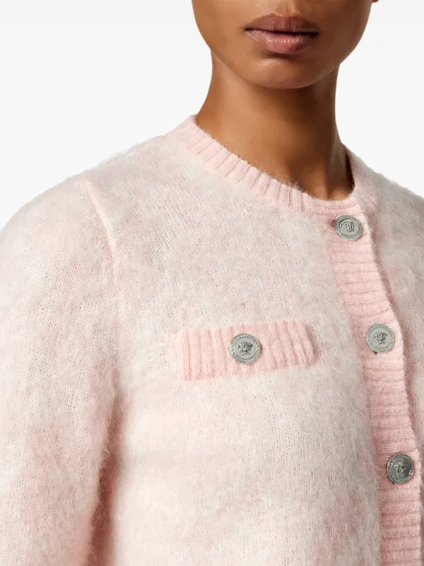 Versace モヘア カーディガン | ピンク | FARFETCH JP