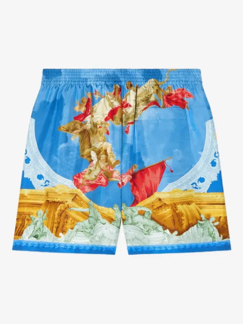 Versace شورت بطبعة جرافيك
