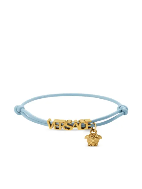 Versace Medusa leather bracelet