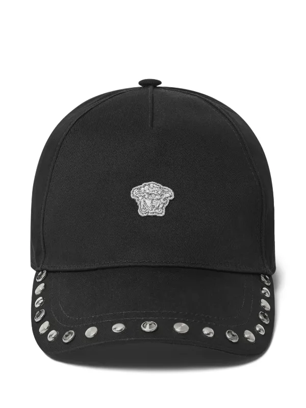 Versace コットンキャップ | ブラック | FARFETCH JP
