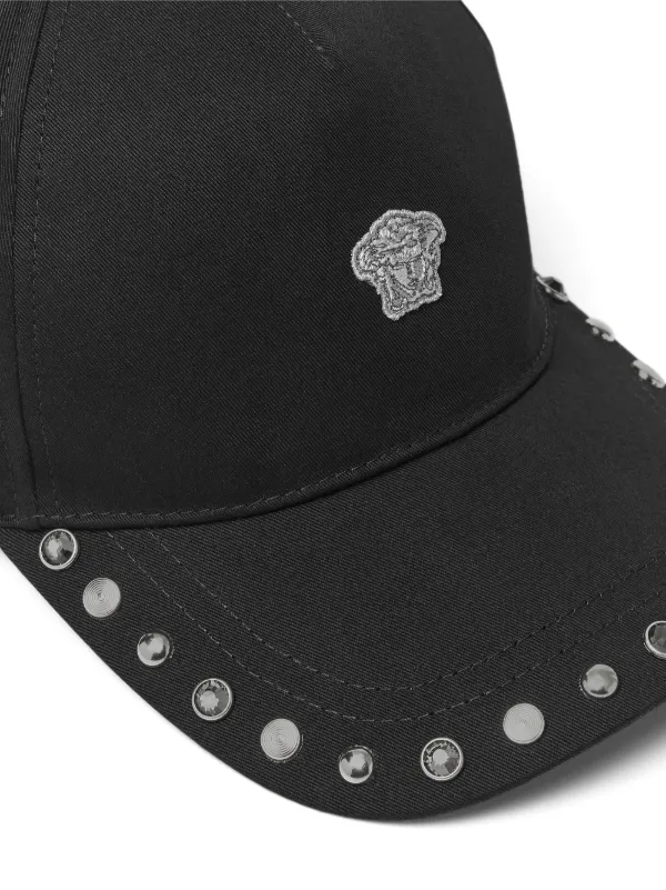 Versace コットンキャップ | ブラック | FARFETCH JP