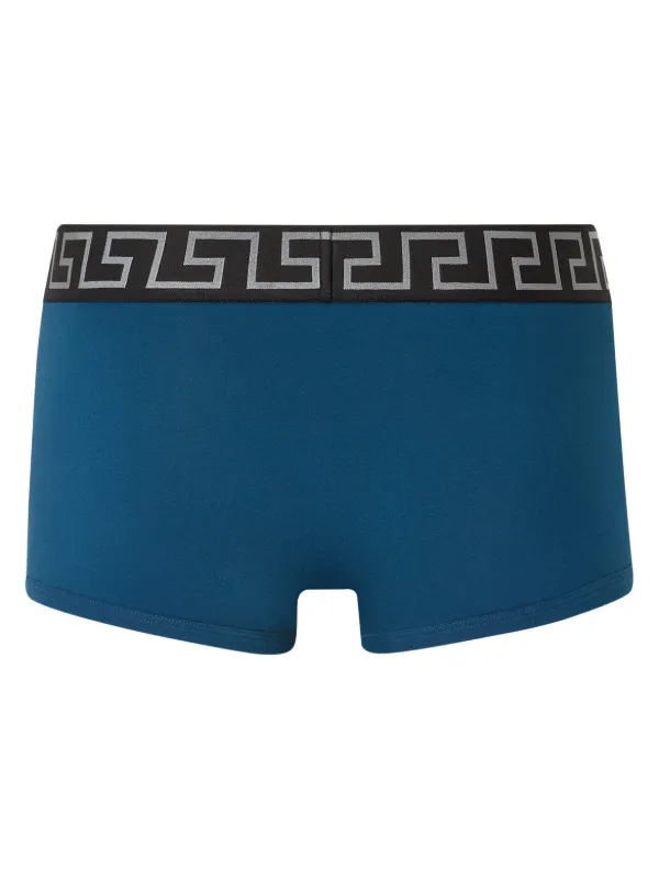 フ*♪様 新品未使用VERSACEグレカ ボクサーパンツ メデューサ青 サイズ4 Versace メドゥーサ ボクサーパンツ | ブルー | FARFETCH JP