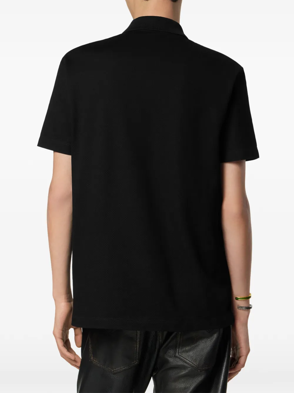  Versace Polo à Appliqué Médusa - Noir 