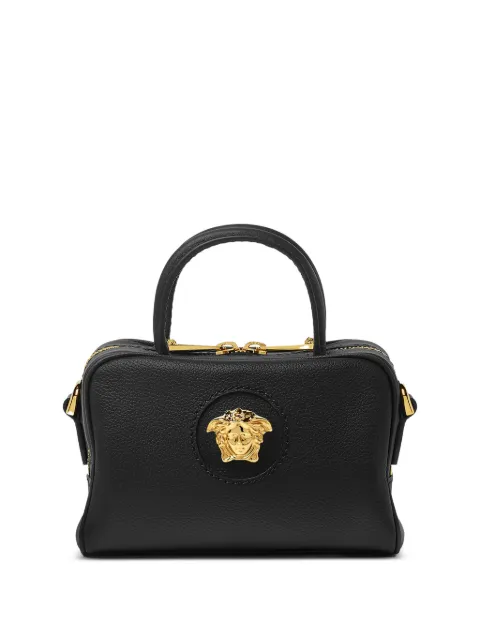 Versace La Medusa leather mini tote bag