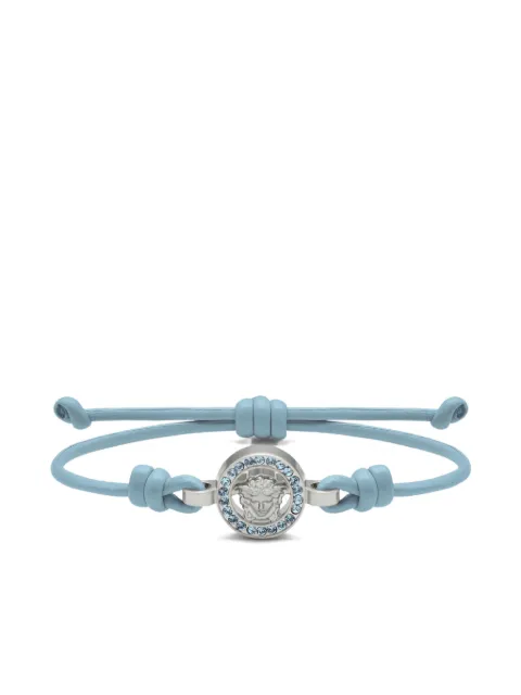 Versace Medusa 95' leather bracelet