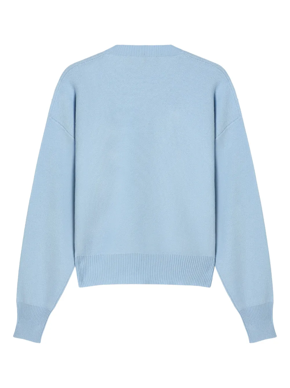  Versace Medusa-motif Sweater - Blue 