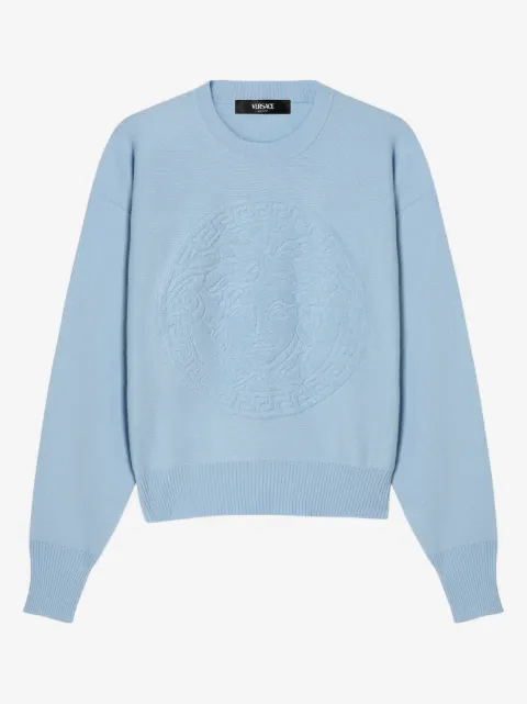Versace cashmere-wool knit sweater