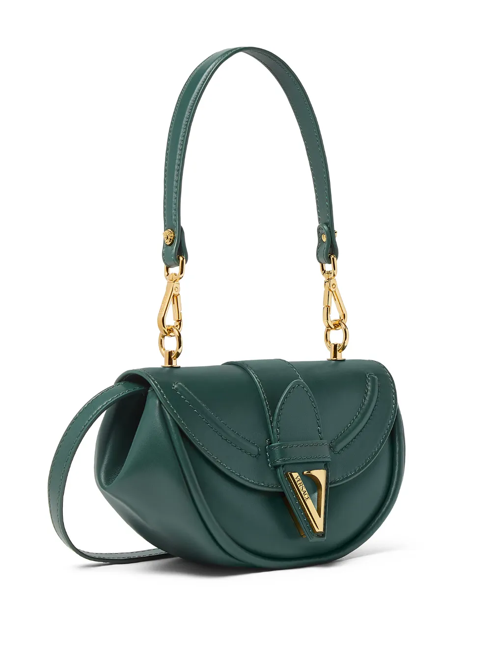 Versace Virtus kleine schoudertas Groen