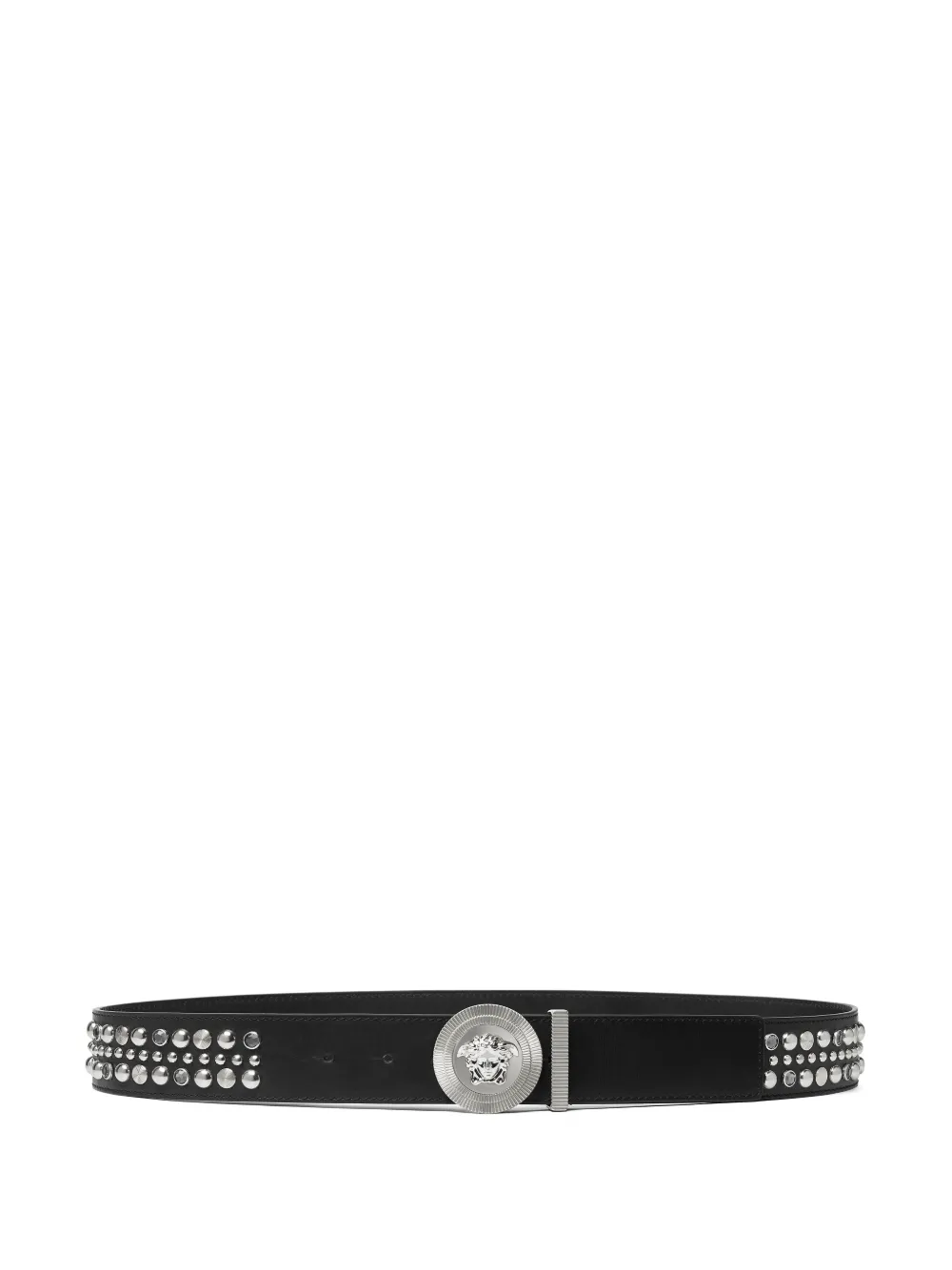 Versace Medusa studded belt | Black | Image 1