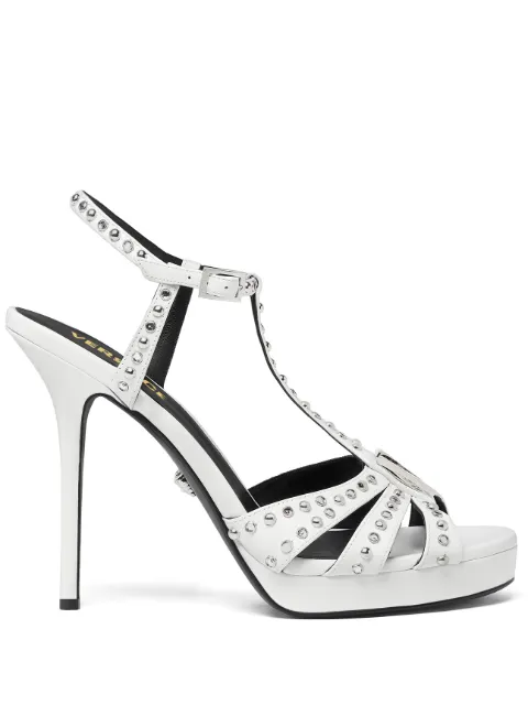 Versace 120mm studded platform sandals
