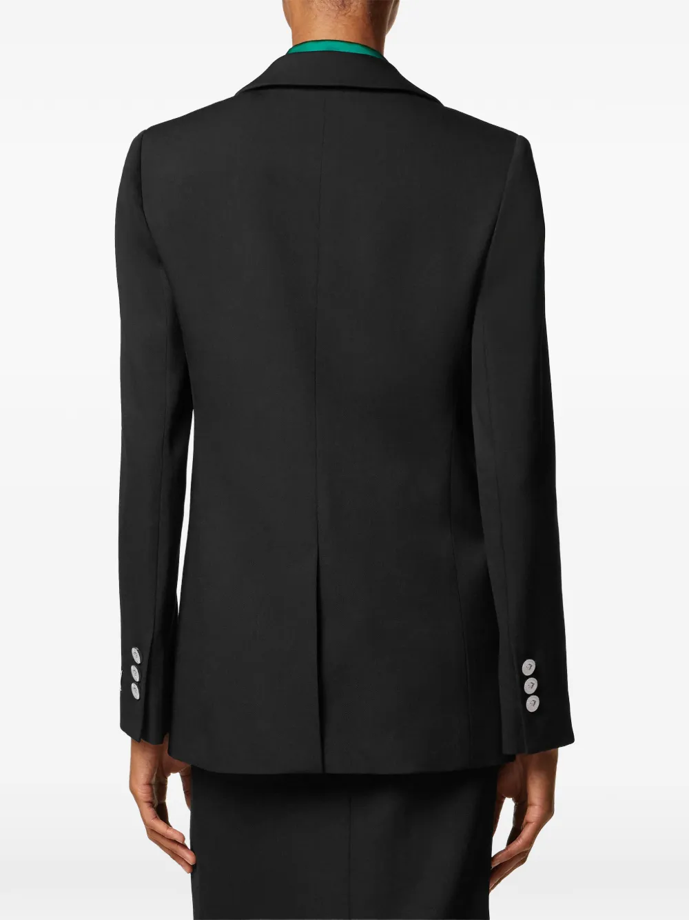 Versace Blazer met knopen Zwart