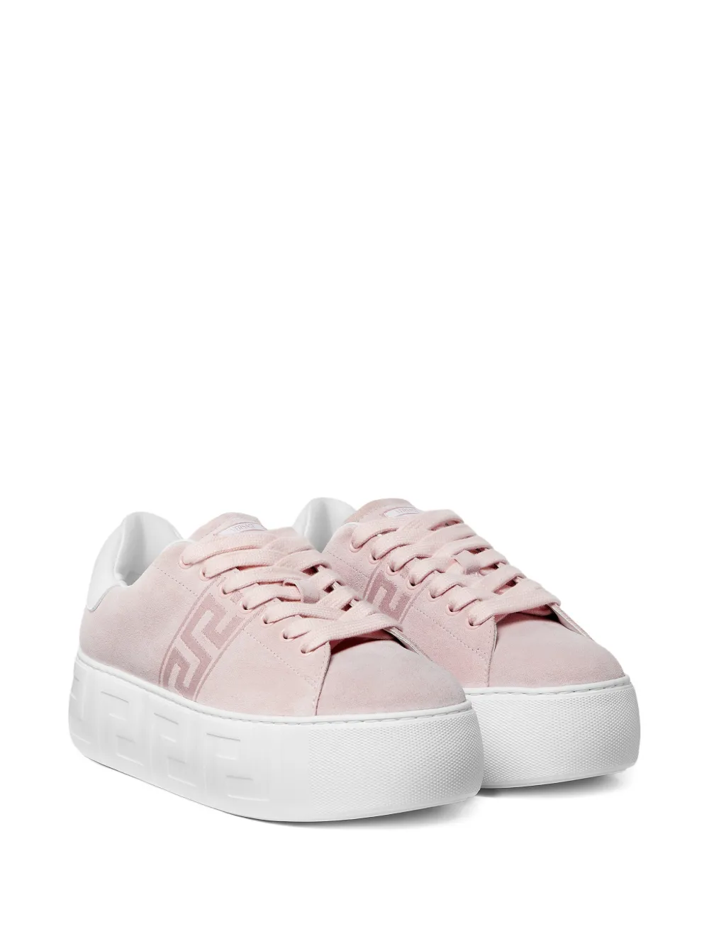 Versace Sneakers met plateauzool Roze