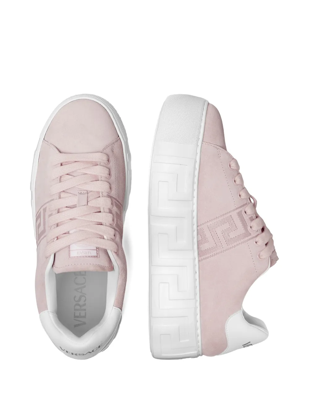 Versace Sneakers met plateauzool Roze