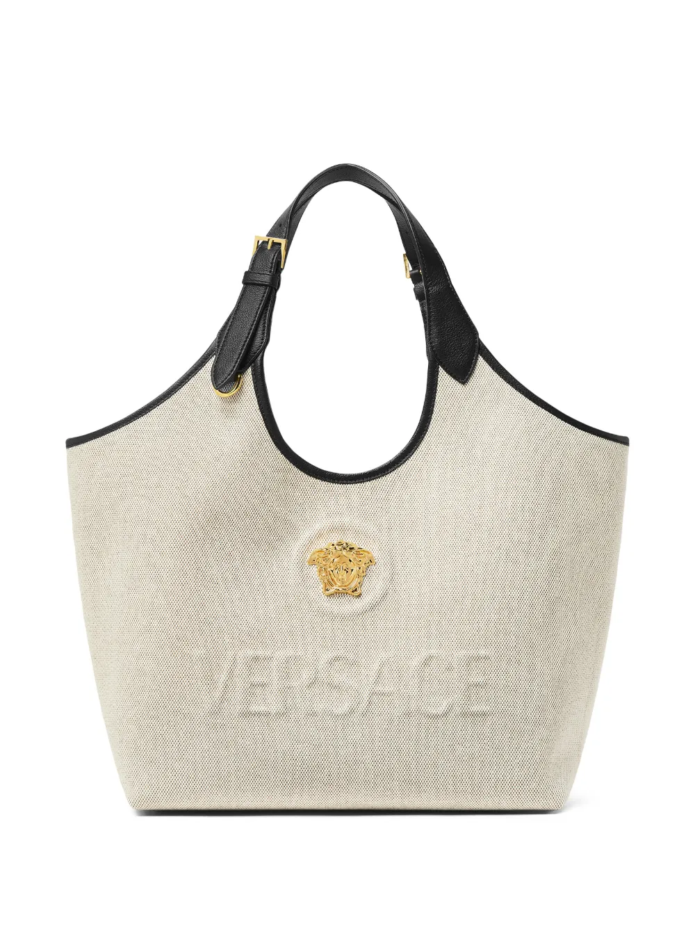 Versace Borsa tote Medusa - Toni neutri