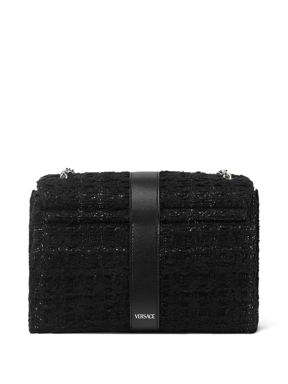  Versace Kleio Chain-strap Cross Body Bag - Black 