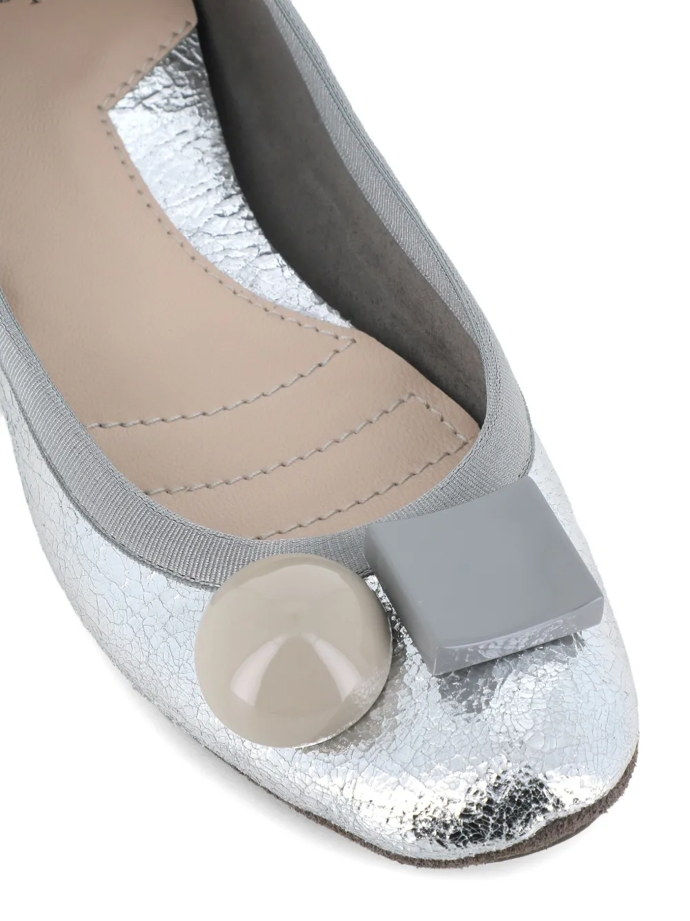 Dove Nuotano Gli Squali Becky Ballet Flats In Multi