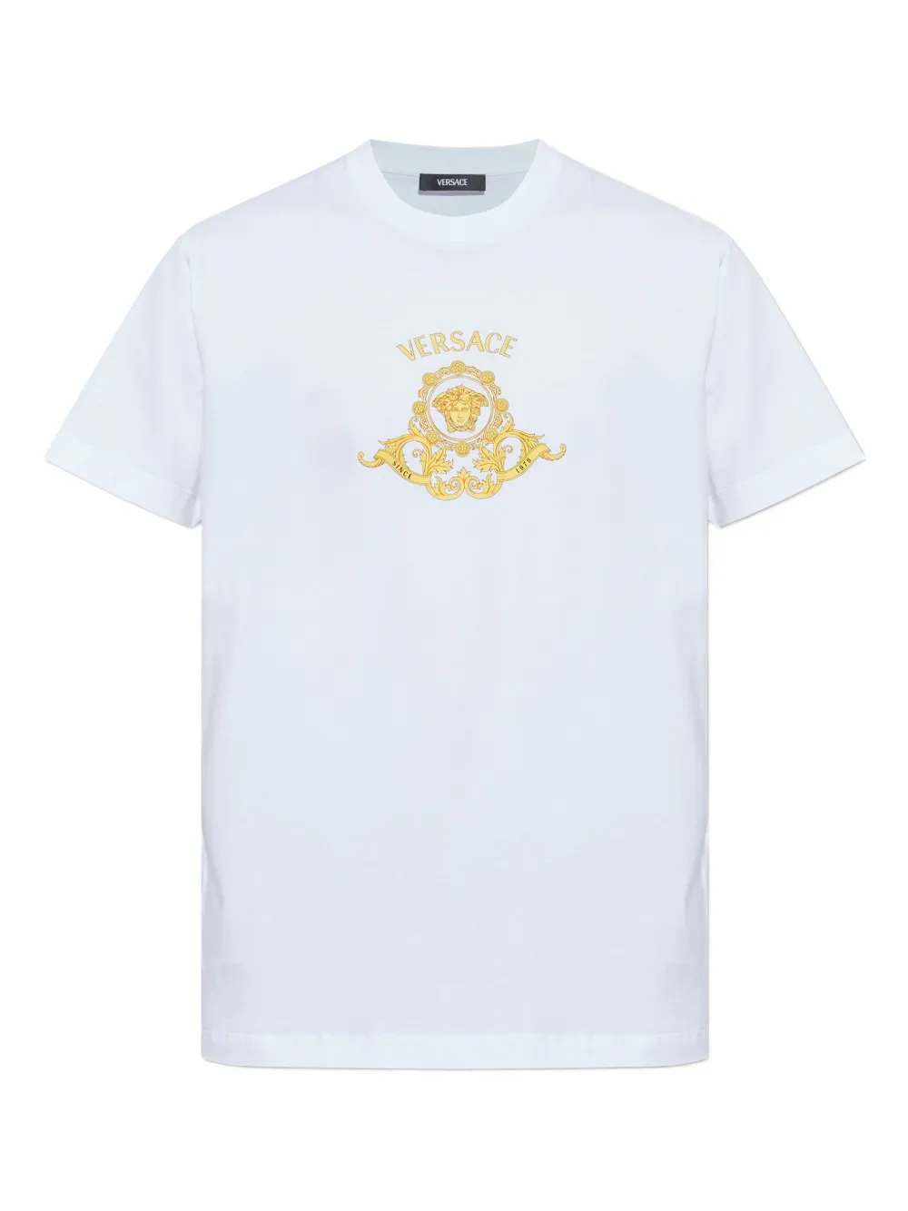 Versace Medusa Head graphic-print T-shirt - Bianco