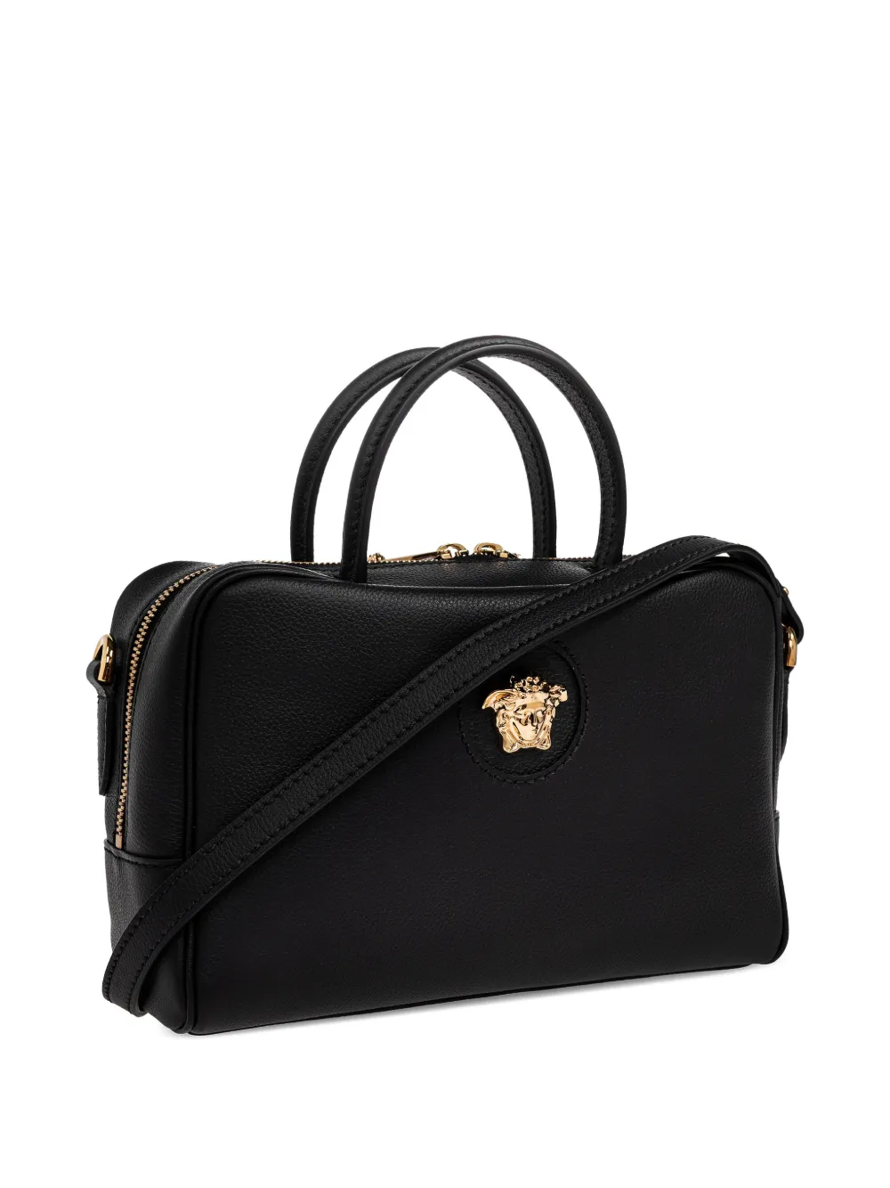  Versace Sac à Main La Medusa En Cuir - Noir 