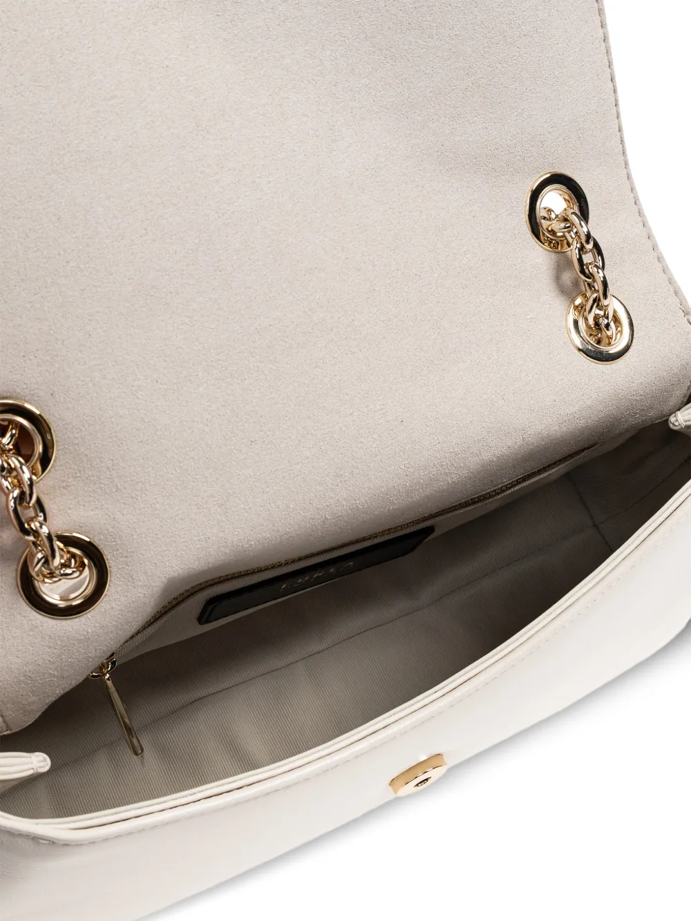 Furla Schoudertas met kettingband Beige
