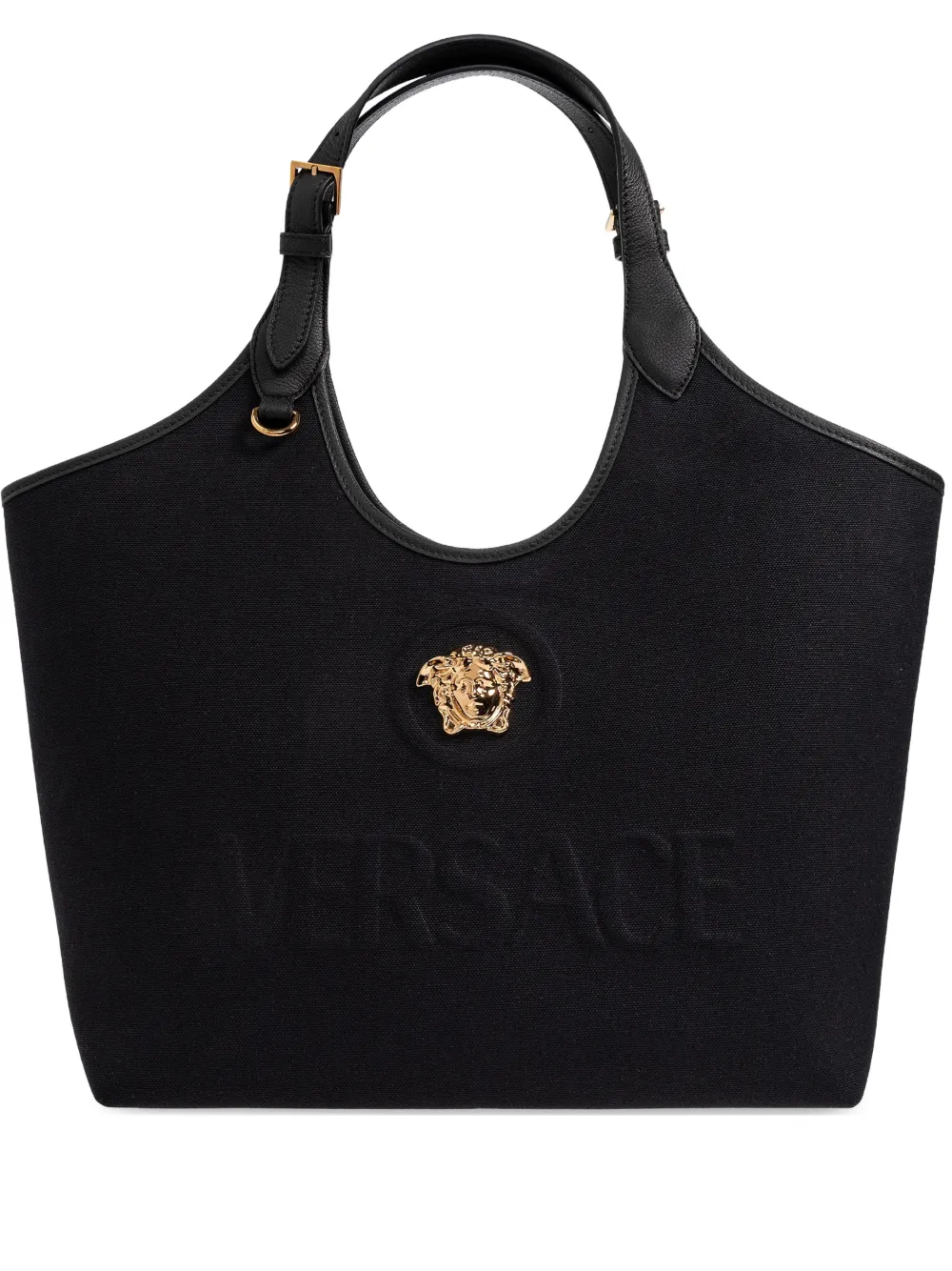 Versace tote con aplique Medusa | negro | Image 1