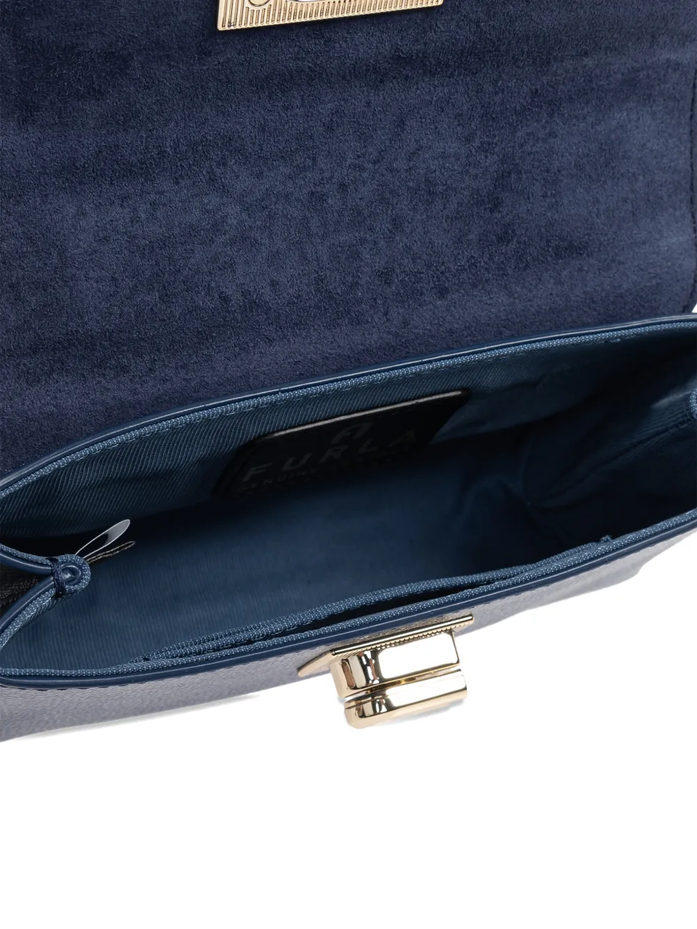 Furla Mini 1927 Chain-strap Tote Bag In Blue