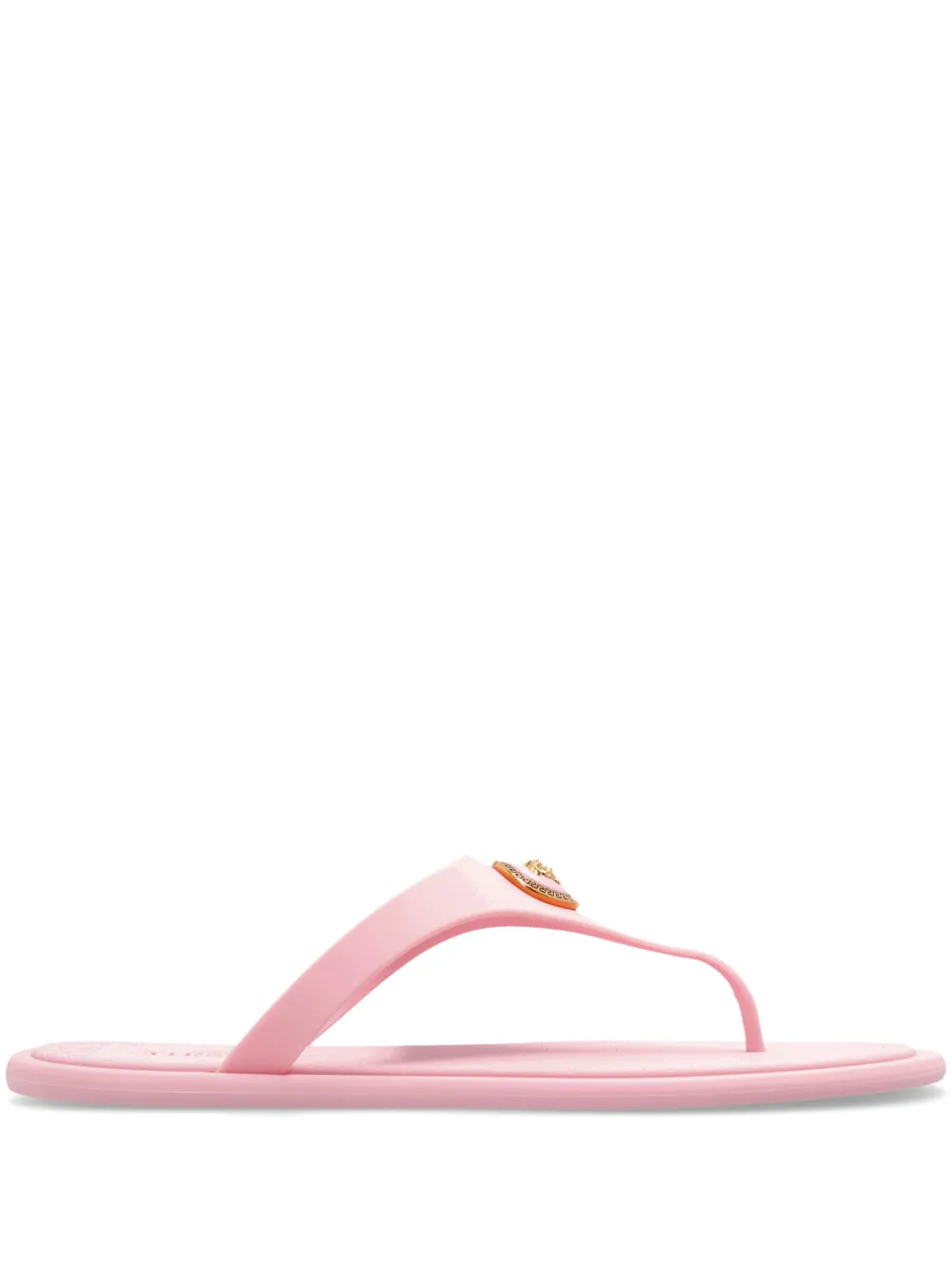 Versace Alia Medusa-accent Slides In Pink